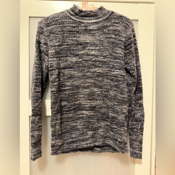 VINTAGE MARBLE GRAY SWEATER - Picture 1 of 3